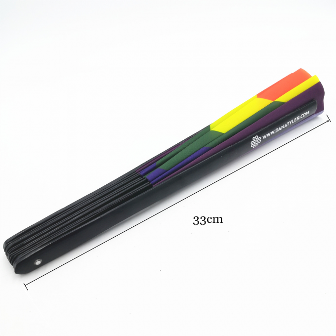 13 اینچ لوگو سفارشی KLACK فانتزیون دست تاشو KLACK فانتزیون دست تاشو بامبو KLACK فانتزیون دست تاشو خالی KLACK فانتزیون فوق العاده برای عروسی و رقص 2