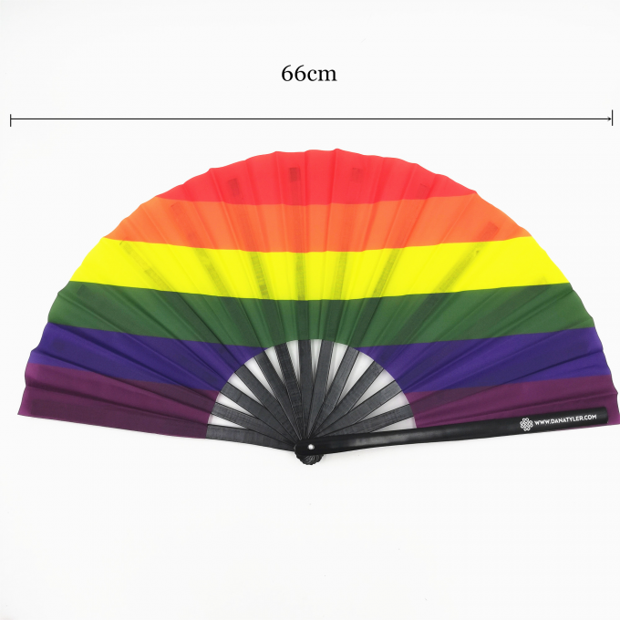 13 اینچ لوگو سفارشی KLACK فانتزیون دست تاشو KLACK فانتزیون دست تاشو بامبو KLACK فانتزیون دست تاشو خالی KLACK فانتزیون فوق العاده برای عروسی و رقص 3