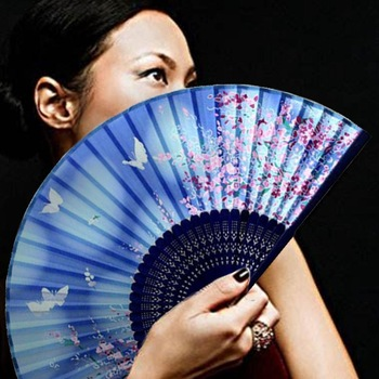 13 اینچ لوگو سفارشی KLACK فانتزیون دست تاشو KLACK فانتزیون دست تاشو بامبو KLACK فانتزیون دست تاشو خالی KLACK فانتزیون فوق العاده برای عروسی و رقص 10