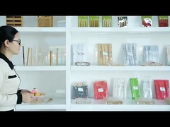 100 جفت چاپستیک بامبو یکبار مصرف 23 سانتی متری سازگار با محیط زیست بادوام