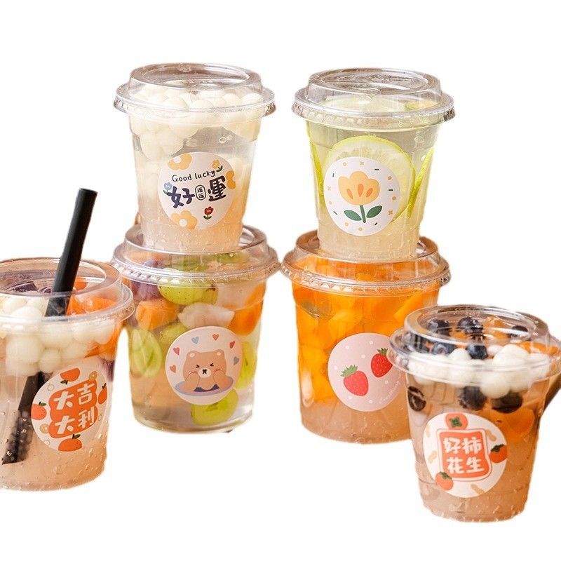 16oz PET Cups With Printed Logo