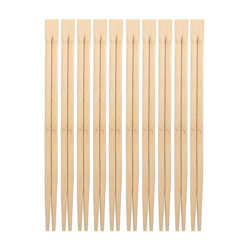 Disposable Bamboo Chopsticks 21cm 23cm 24cm Length Eco-Friendly Custom Logo Chinese Chopsticks