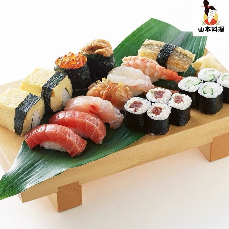 5-7cm Plate Decorative Accessory Vacuum Packed Fresh Bamboo Leaves for Sashimi