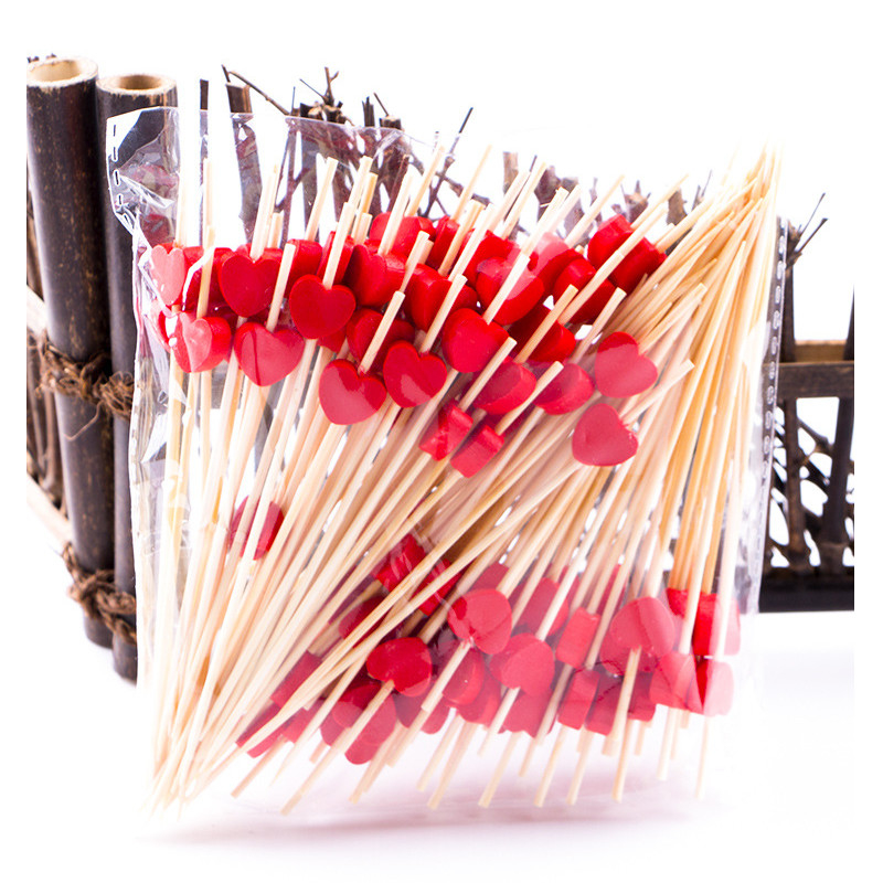 OEM Disposable Bamboo Sticks For Fruit / Sushi / Sandwich