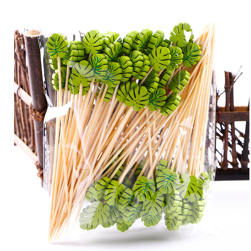 OEM Disposable Bamboo Sticks For Fruit / Sushi / Sandwich