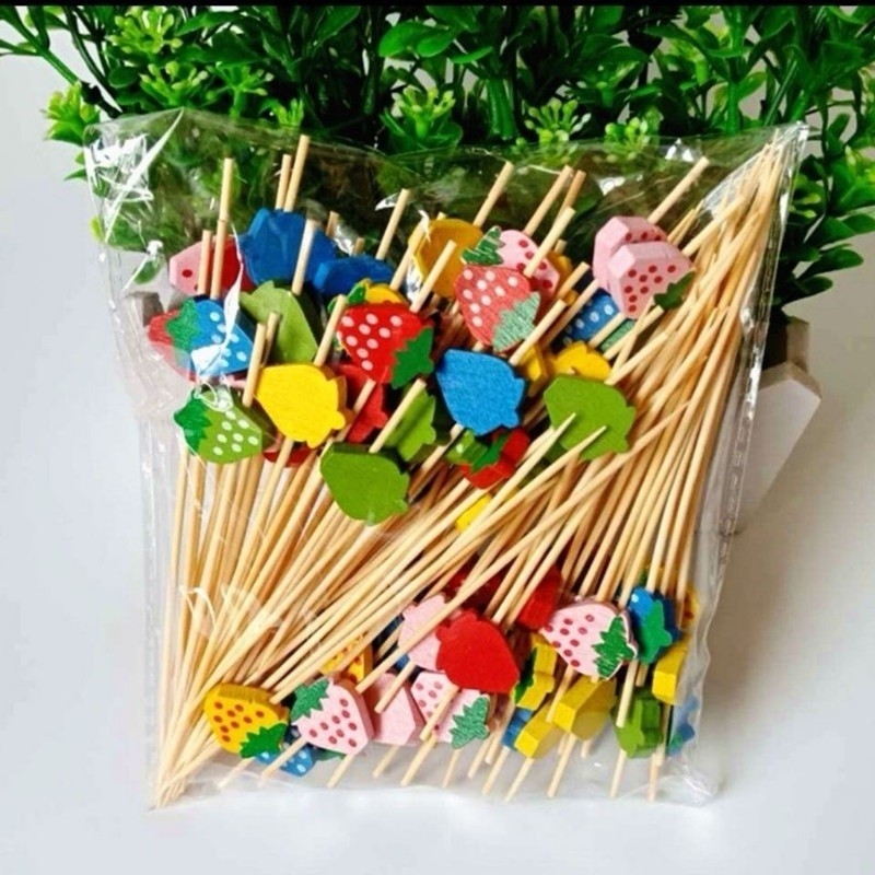 OEM Disposable Bamboo Sticks For Fruit / Sushi / Sandwich