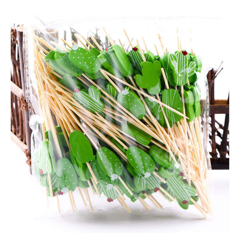 OEM Disposable Bamboo Sticks For Fruit / Sushi / Sandwich